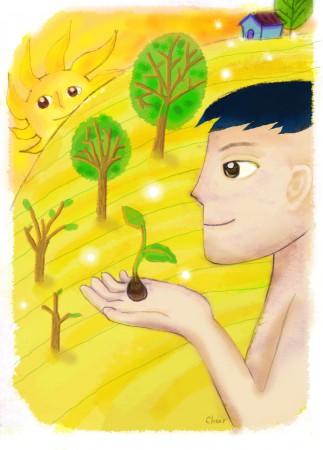 《發現財富的眼光》內頁插畫 2/  財富管理協會